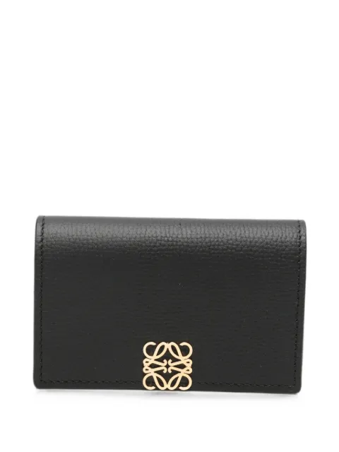 LOEWE Anagram pebbled-leather wallet