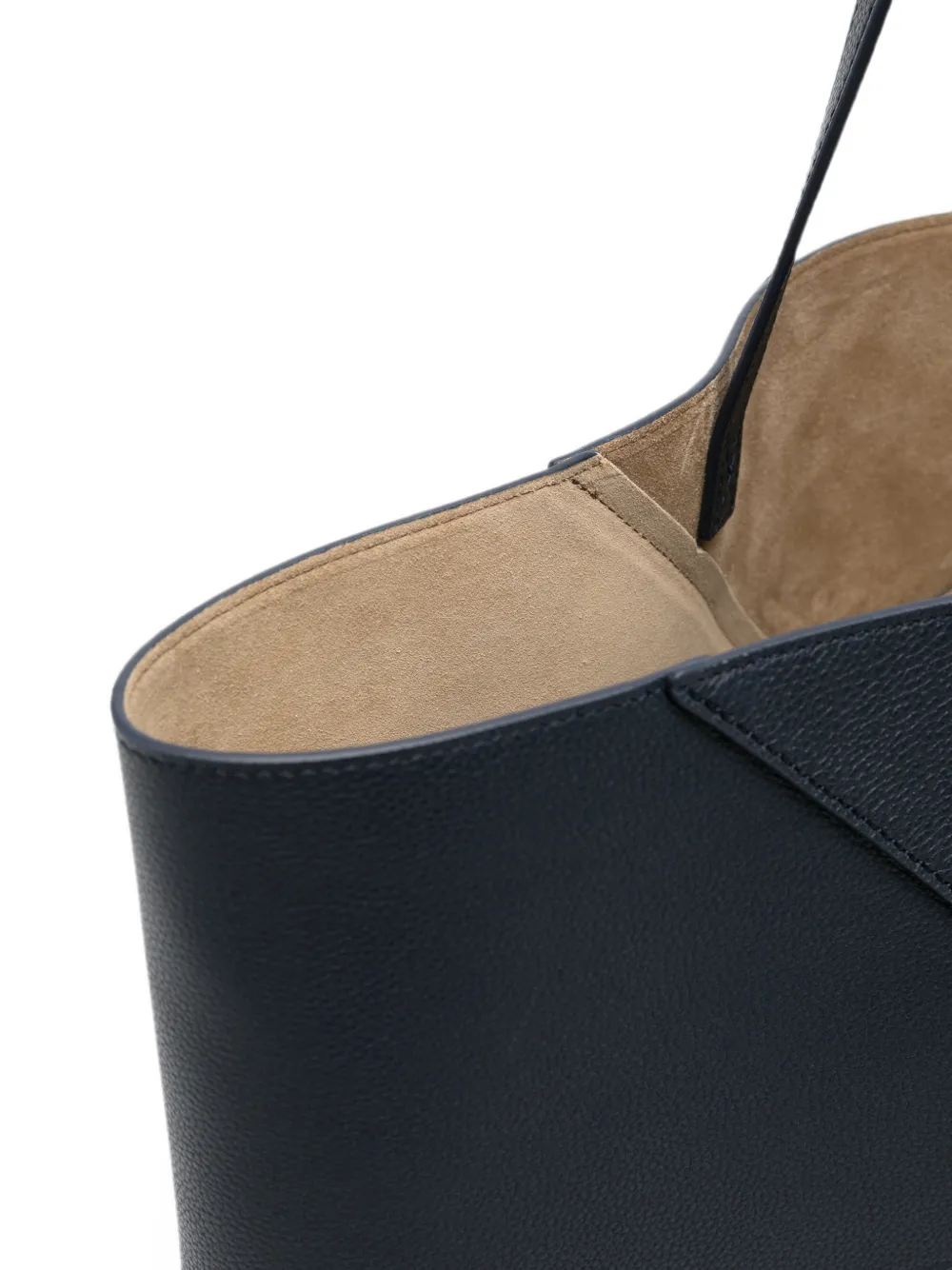 LOEWE Grote Puzzle Fold shopper van zacht bewerkt kalfsleer Blauw