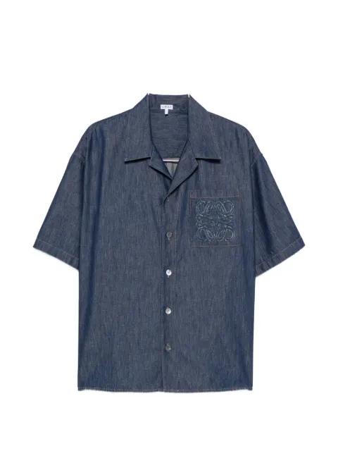 LOEWE Anagram-embroidered shirt