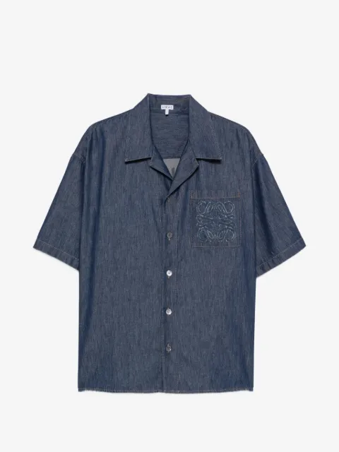 LOEWE Anagram-embroidered shirt