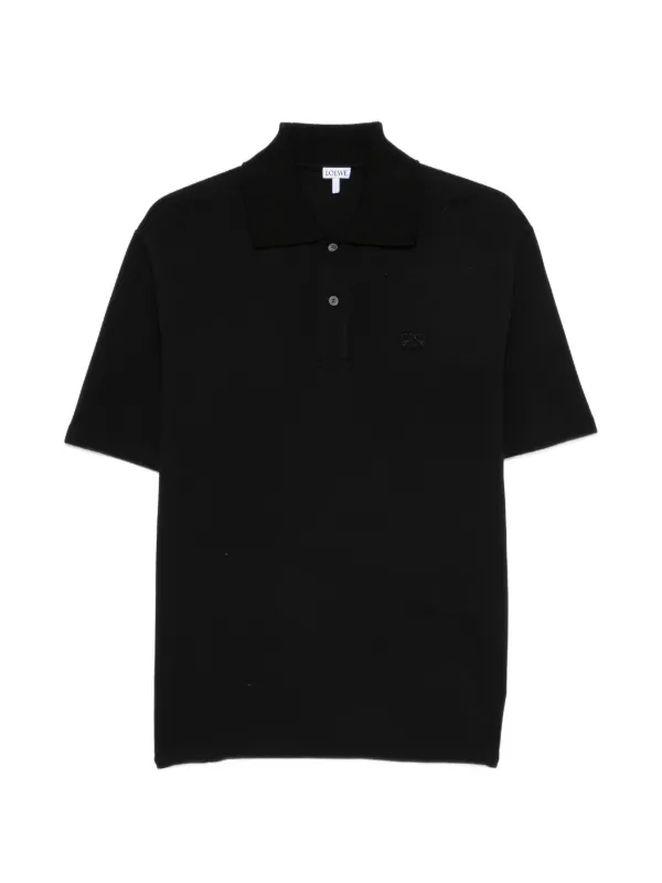 Loewe Polo in Cotton in Black