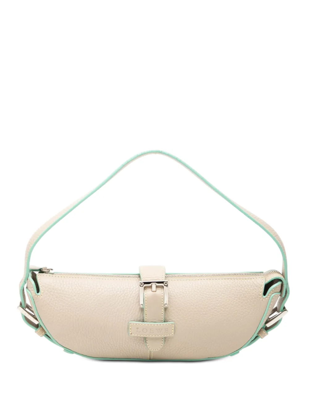Loewe Pre-Owned 2004 Mini Pebbled Leather Boat Bag handbag - Toni neutri