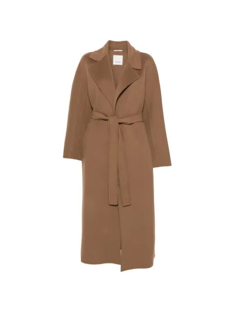 'S Max Mara abrigo con solapa de muesca y cinturón
