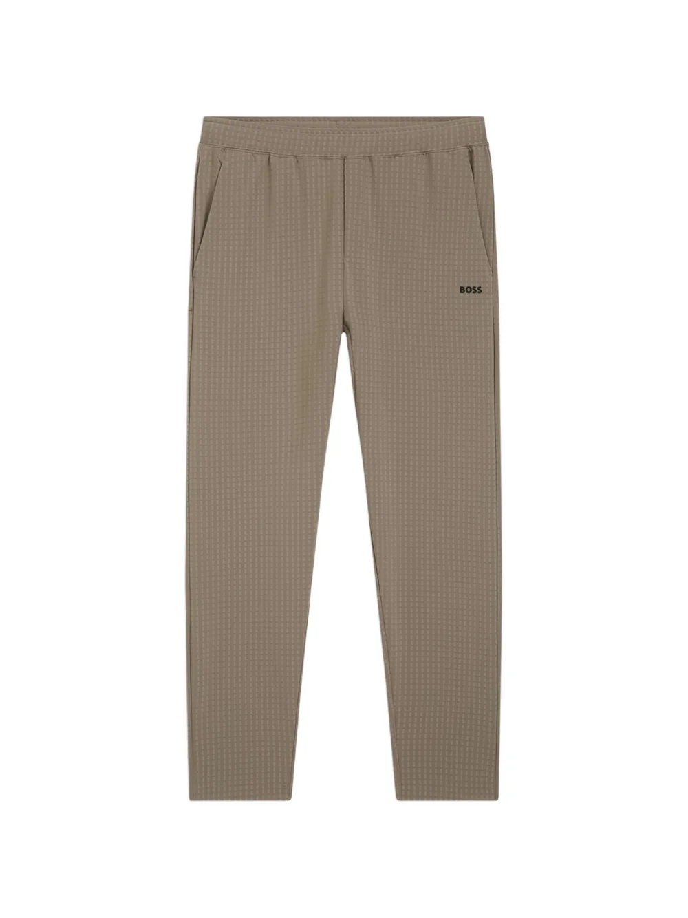 BOSS check-pattern track pants | Neutrals | Image 1