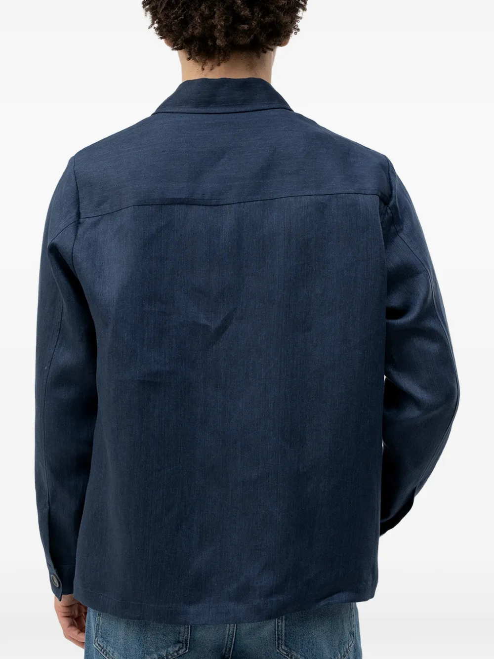 BOSS Jack met opgestikte zak Blauw