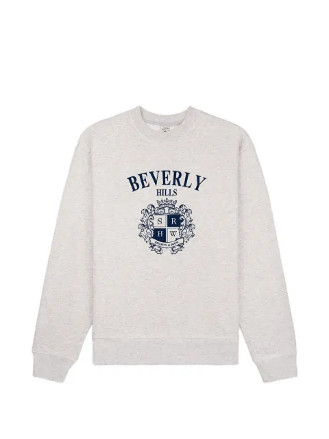 Sporty & Rich BH Crest crw-neck sweatshirt