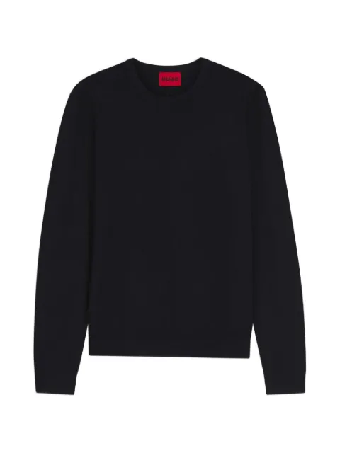 HUGO jersey con cuello redondo