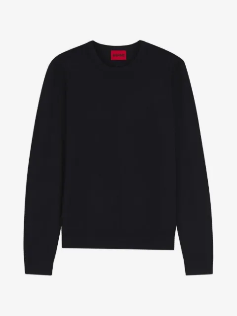 HUGO crew-neck long-sleeve sweater