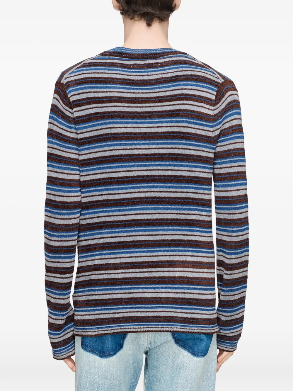 Maison Margiela Gestreept vest Blauw