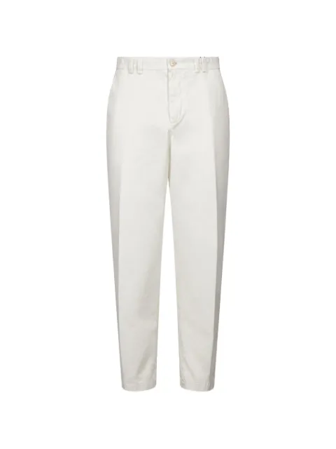 Canali pleated straight-leg trousers