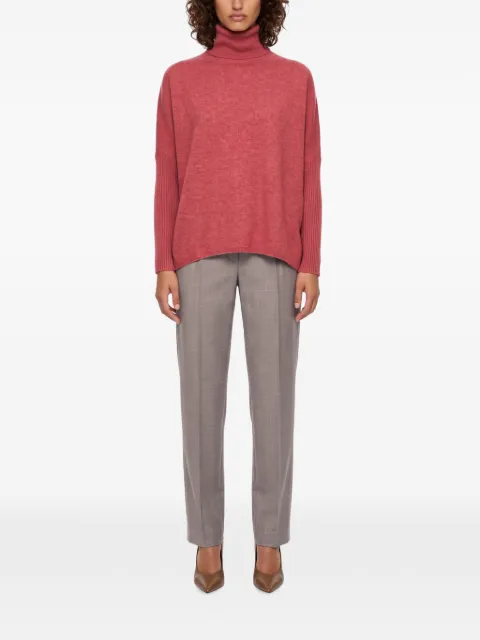 Gotha Margareth roll-neck ribbed-sleeve sweater