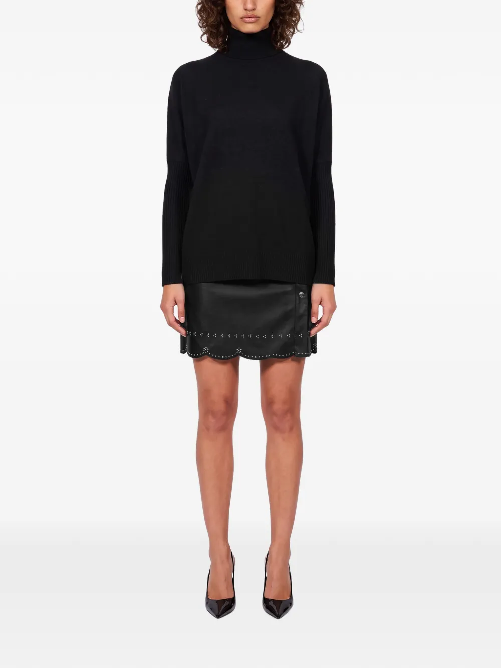 Gotha Margareth ribbed roll-neck sweater