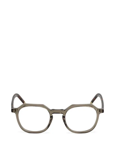 Kaleos geometric-frame glasses