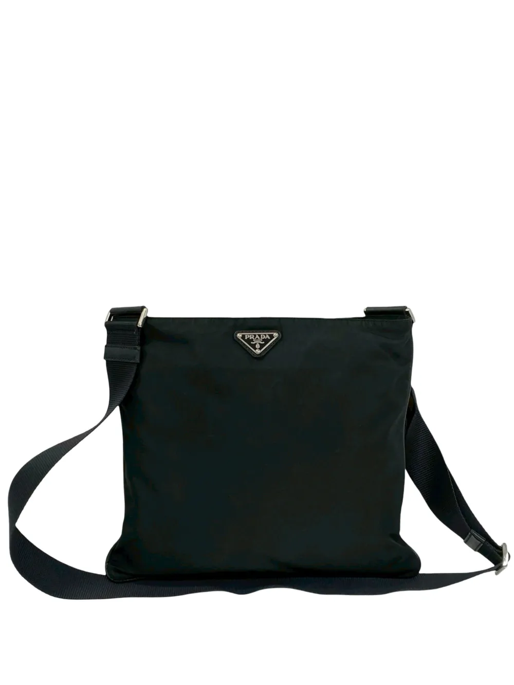 Prada Pre-Owned 2013-2026 Tessuto crossbody bag - Nero
