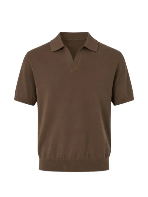 DIKTAT fine-knit short-sleeve T-shirt