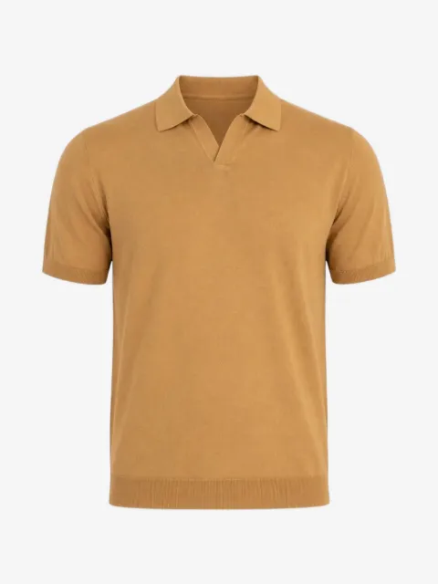 DIKTAT short-sleeve knitted T-shirt