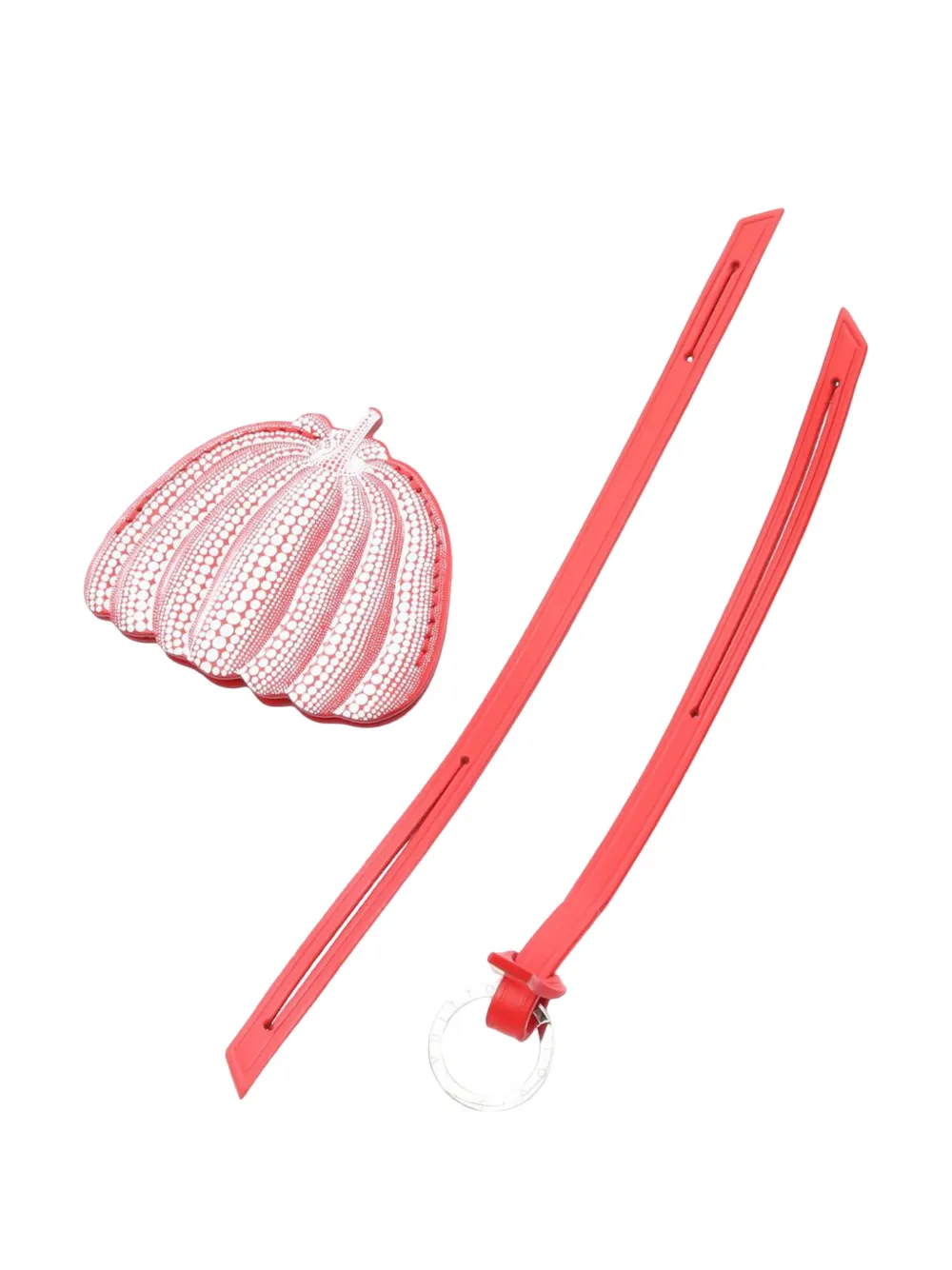  Louis Vuitton Pre-owned 2010-2026 Yayoi Kusama Monogram Giant Empreinte Infinity Dots Neonoe Bb Bucket Bag - Rouge 