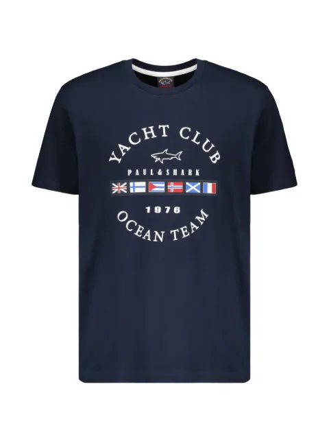 Paul & Shark graphic-print cotton T-shirt