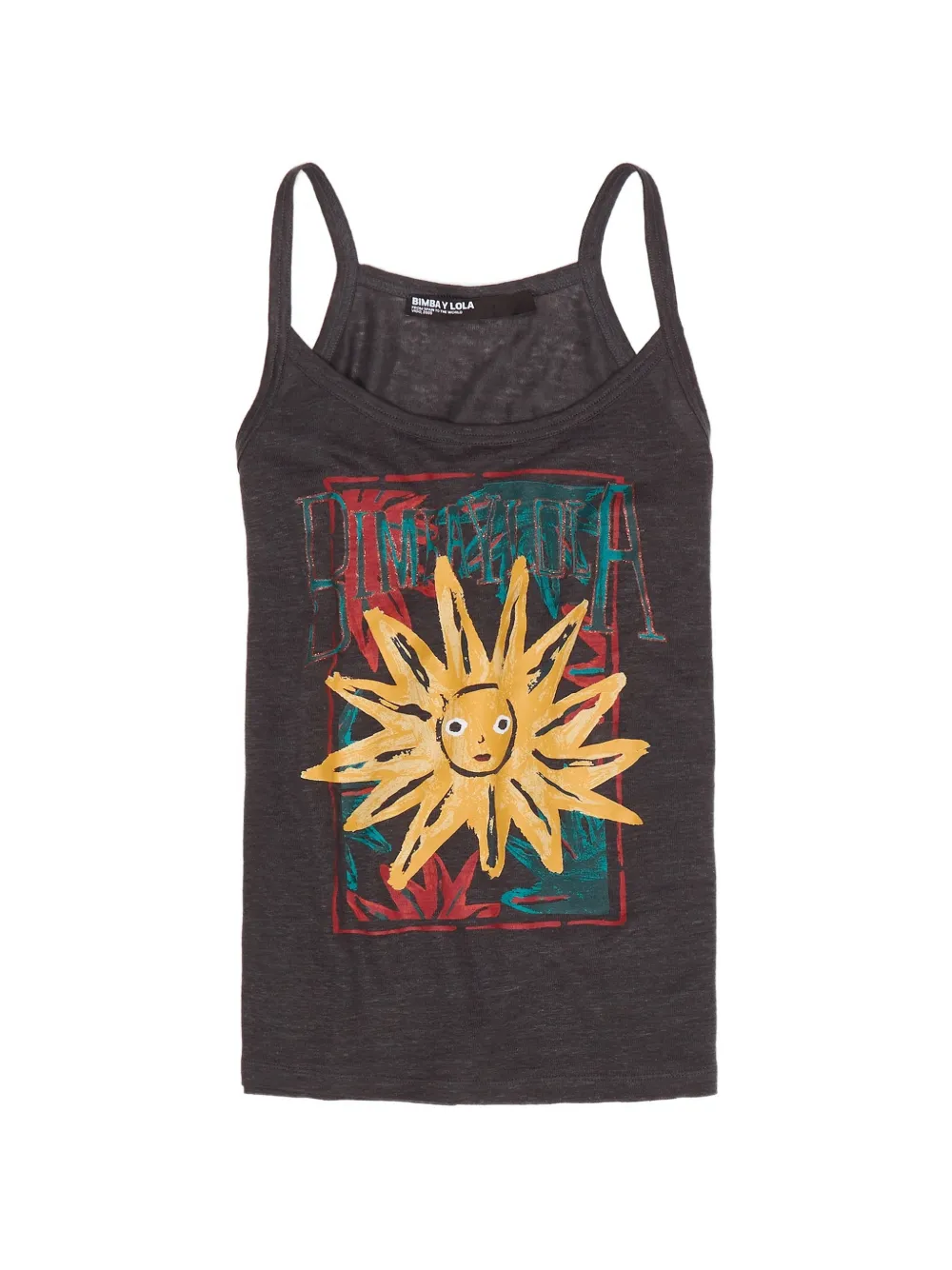 Bimba y Lola Top Positional Sun - Grigio