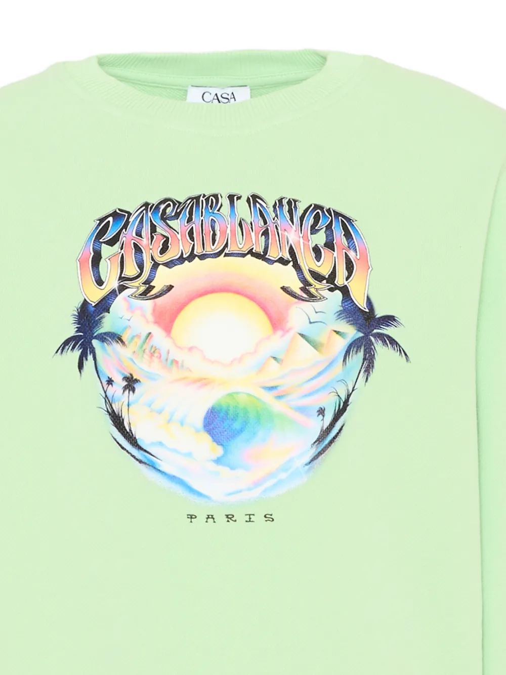 CASABLANCA KIDS Trui met print Groen