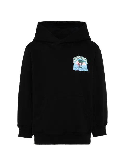 CASABLANCA KIDS graphic-print hoodie