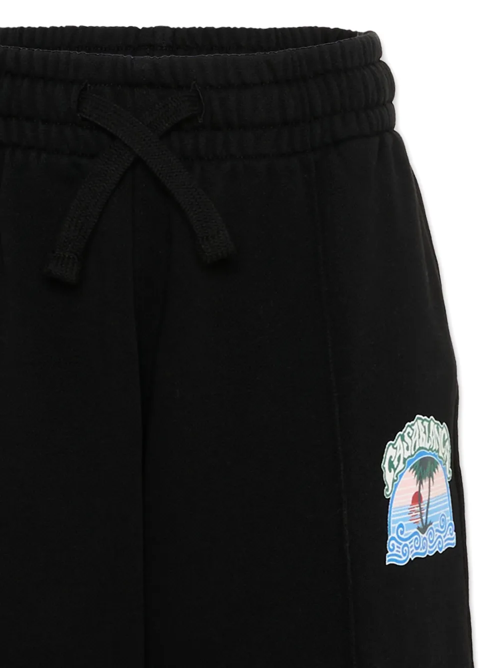 CASABLANCA KIDS Trainingsbroek met logopatch Zwart