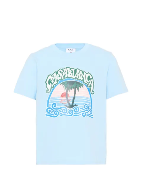CASABLANCA KIDS graphic-print T-shirt