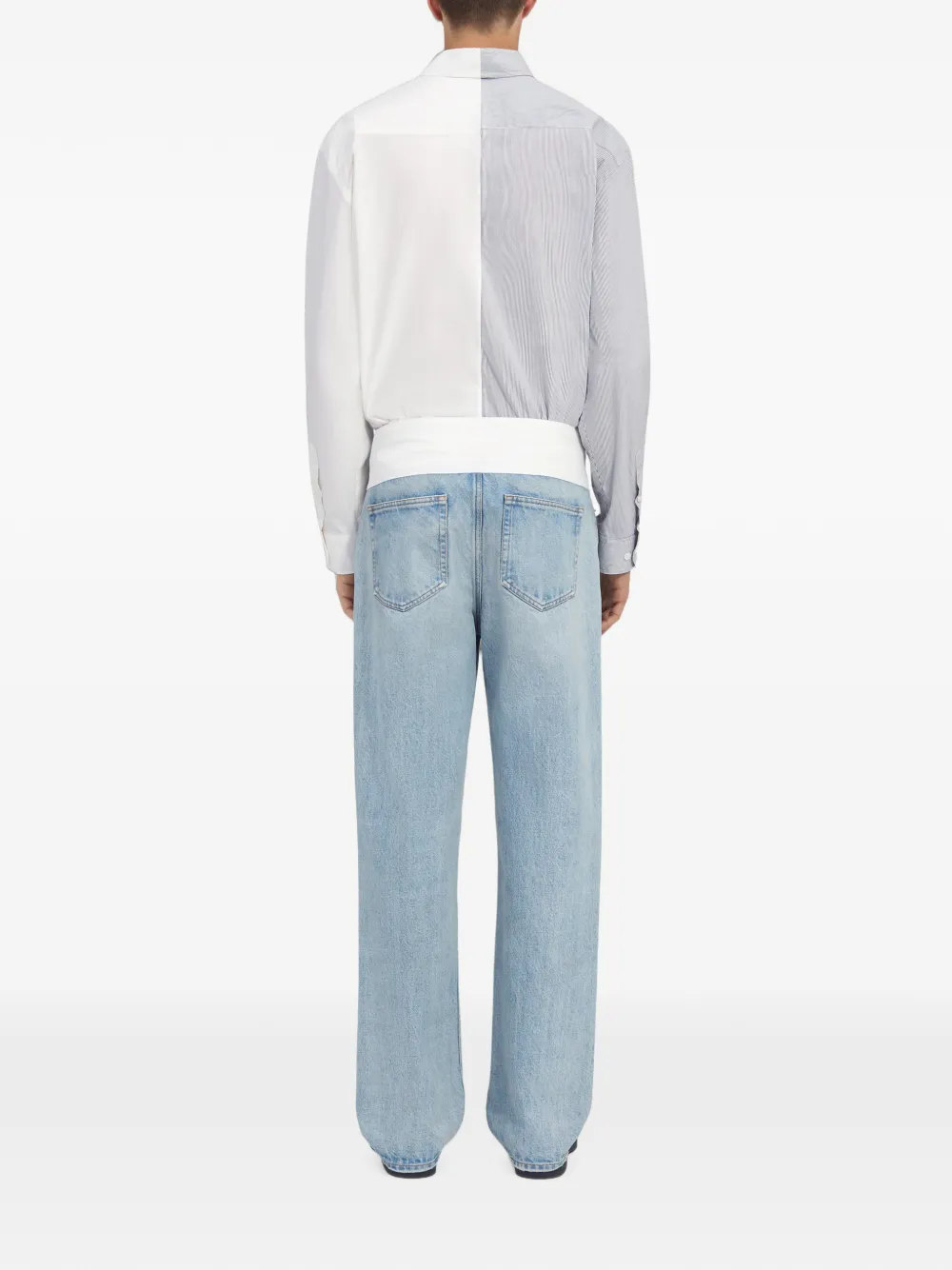 MM6 Maison Margiela Straight jeans Blauw
