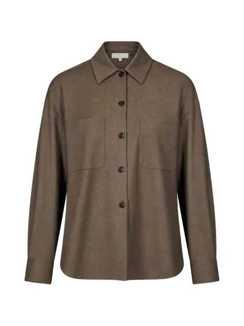 Antonelli Azalea oversized chest-pocket shirt