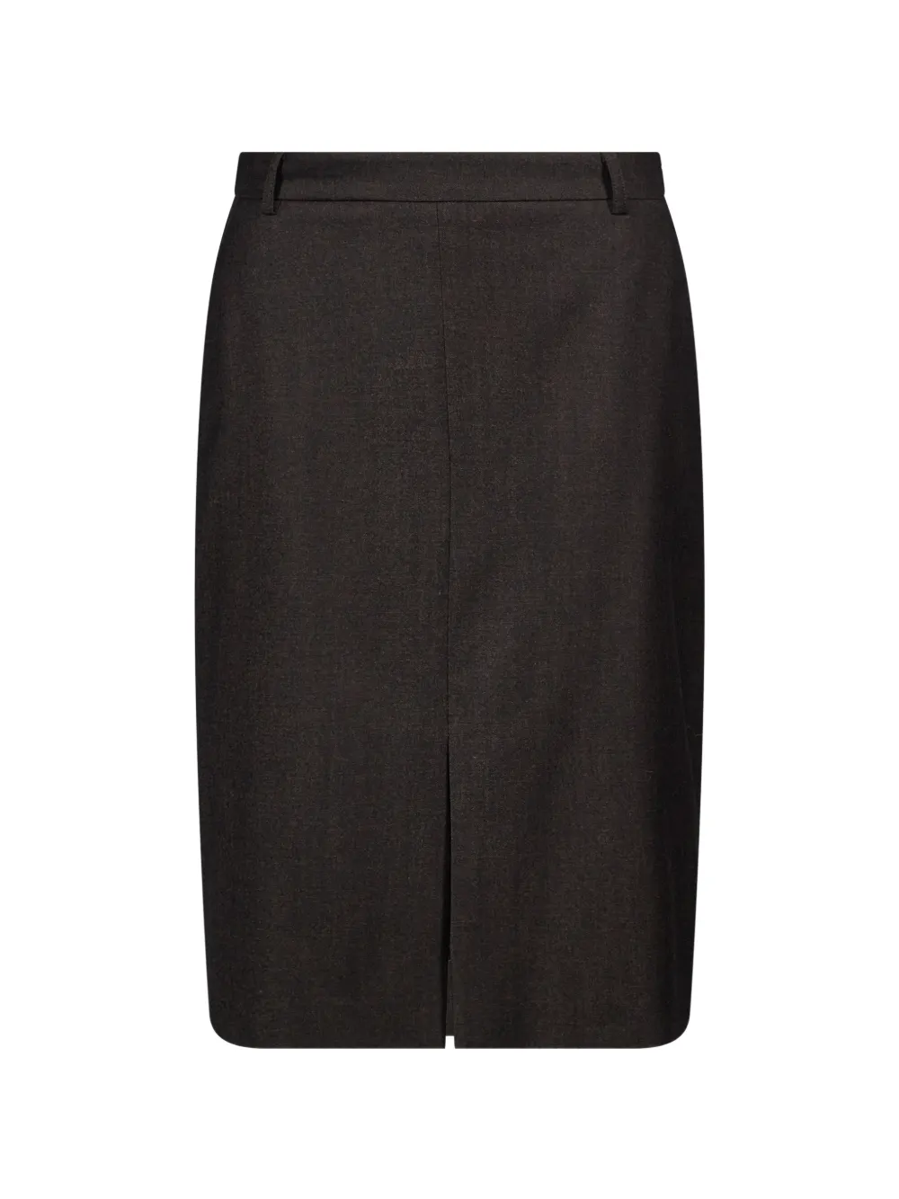 Antonelli front-slit pencil midi skirt