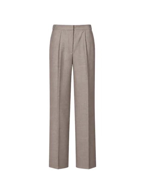 Antonelli pantalones Silvio con cinturón y pliegues