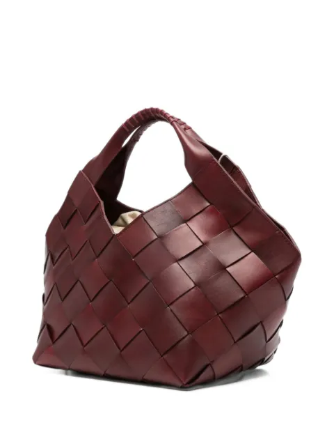 DRAGON DIFFUSION woven leather tote bag