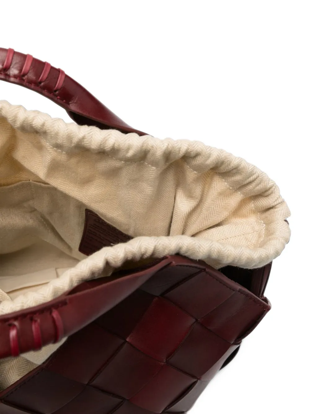 DRAGON DIFFUSION Leren shopper Rood
