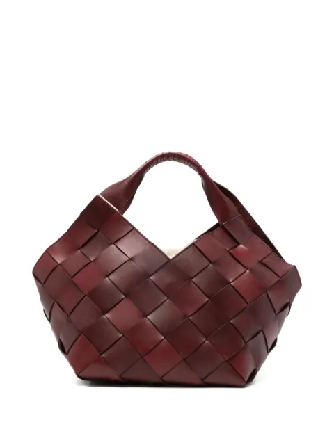 DRAGON DIFFUSION woven leather tote bag