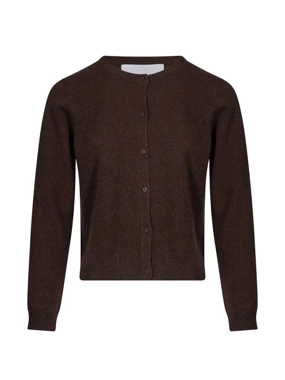 Gotha Naline button-up knit cardigan - Marron