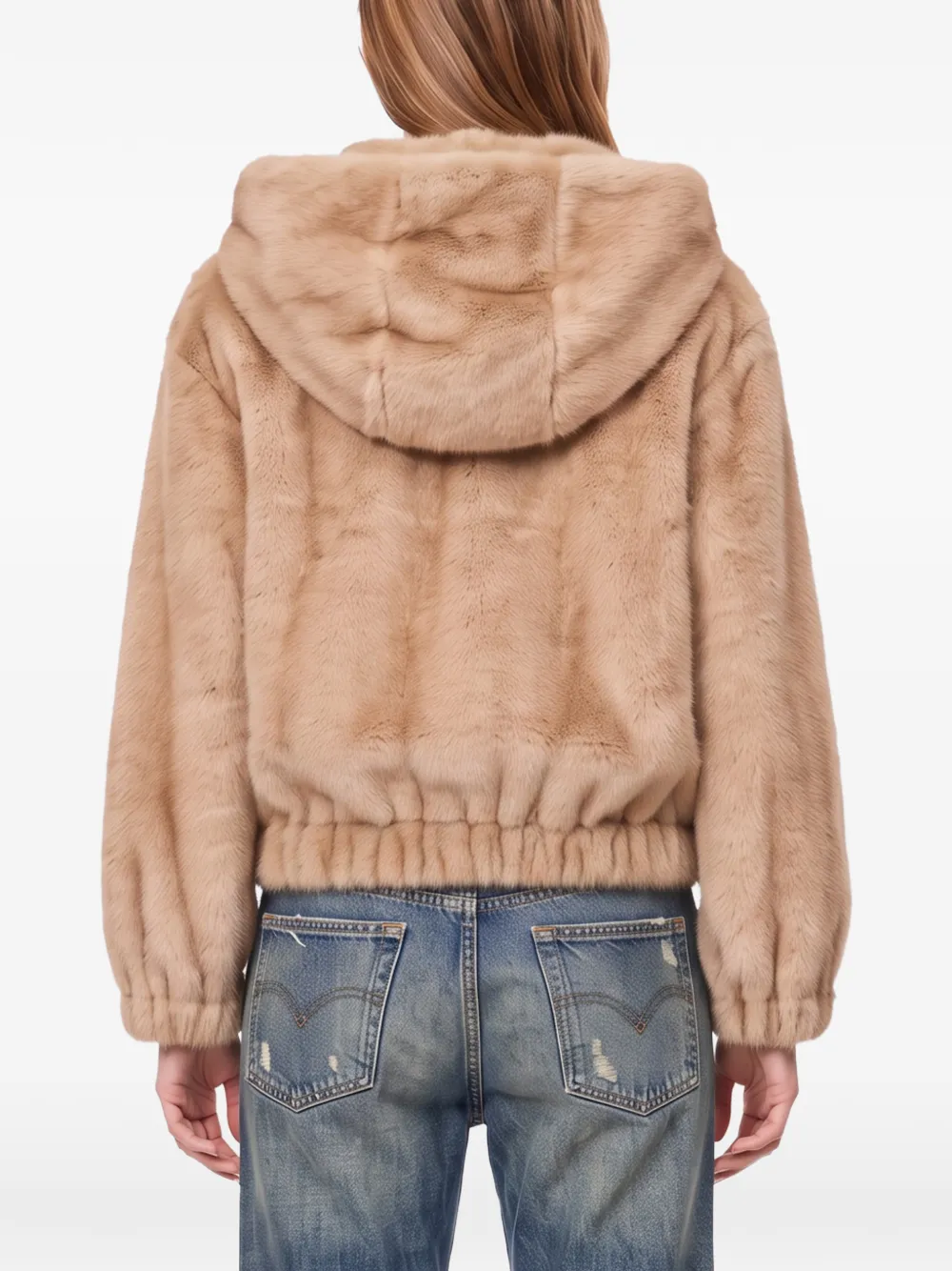 Antonelli Jack van imitatiebont Beige
