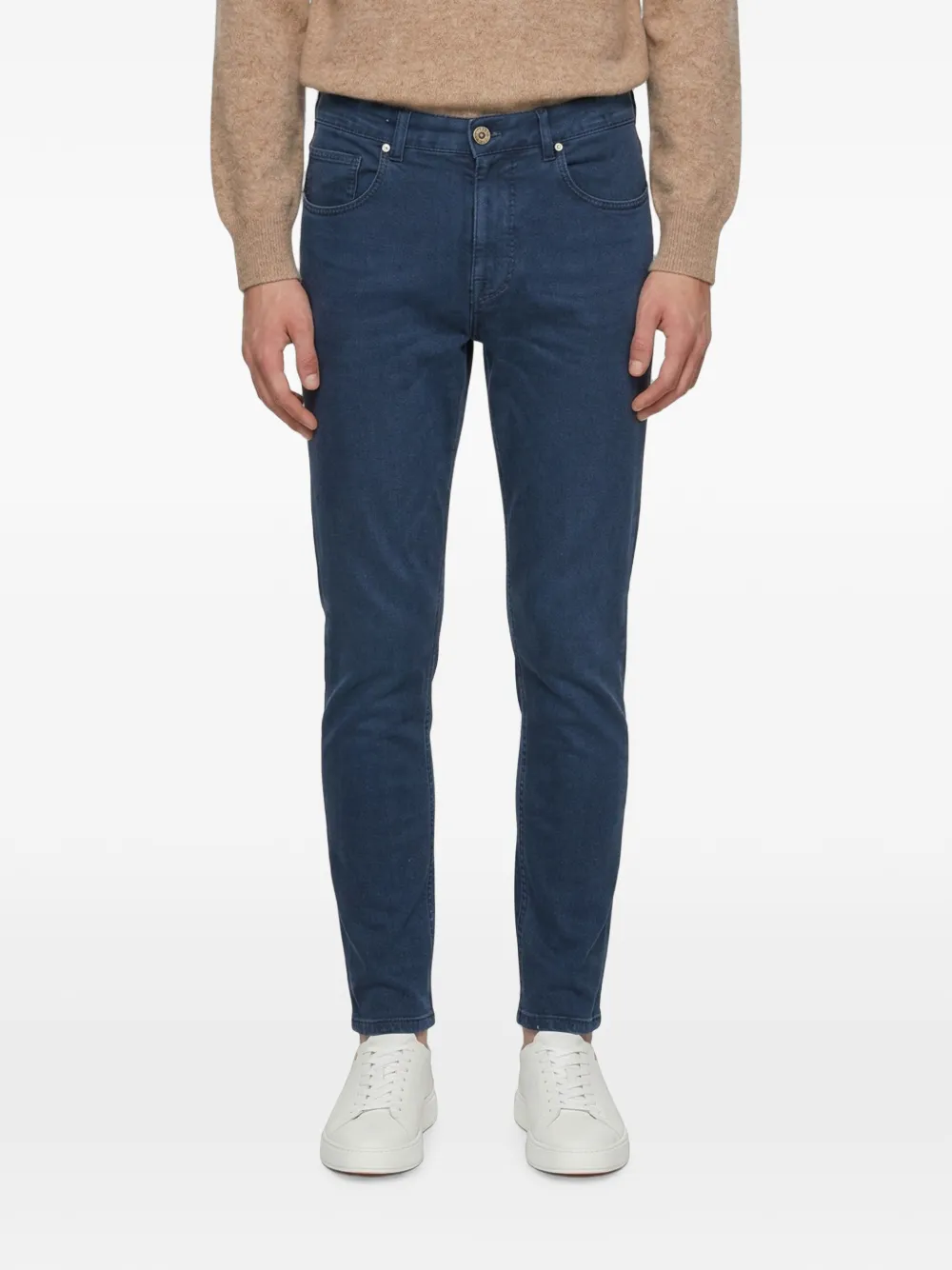 Eleventy Jeans met vijf zakken Blauw