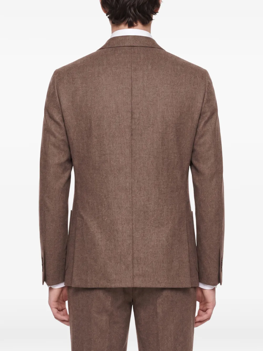 Eleventy drawstring-waist suit Bruin