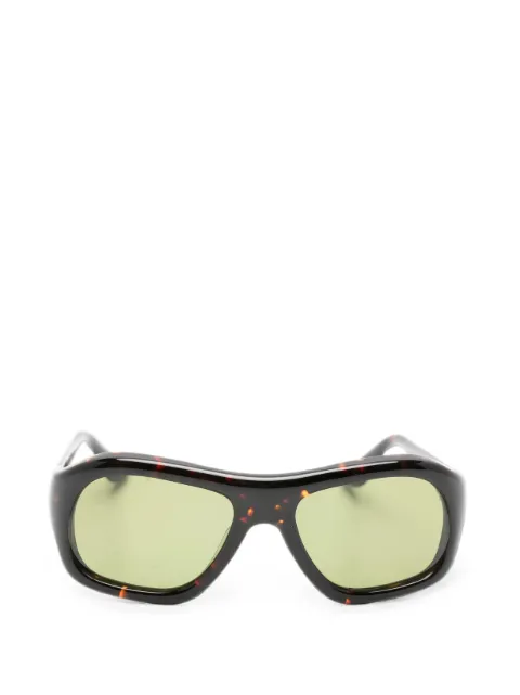 Port Tanger gafas de sol Gray con montura rectangular
