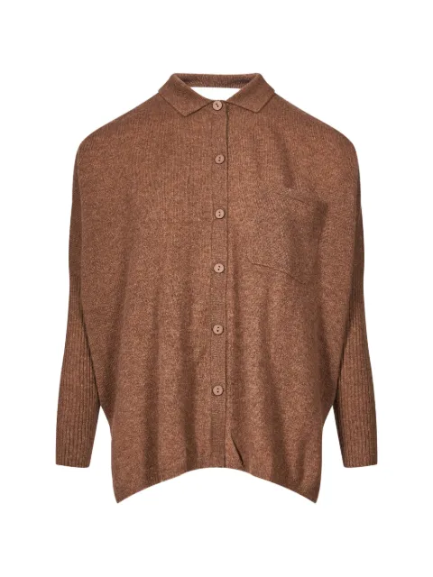Gotha Andrea button-down chest-pocket sweater