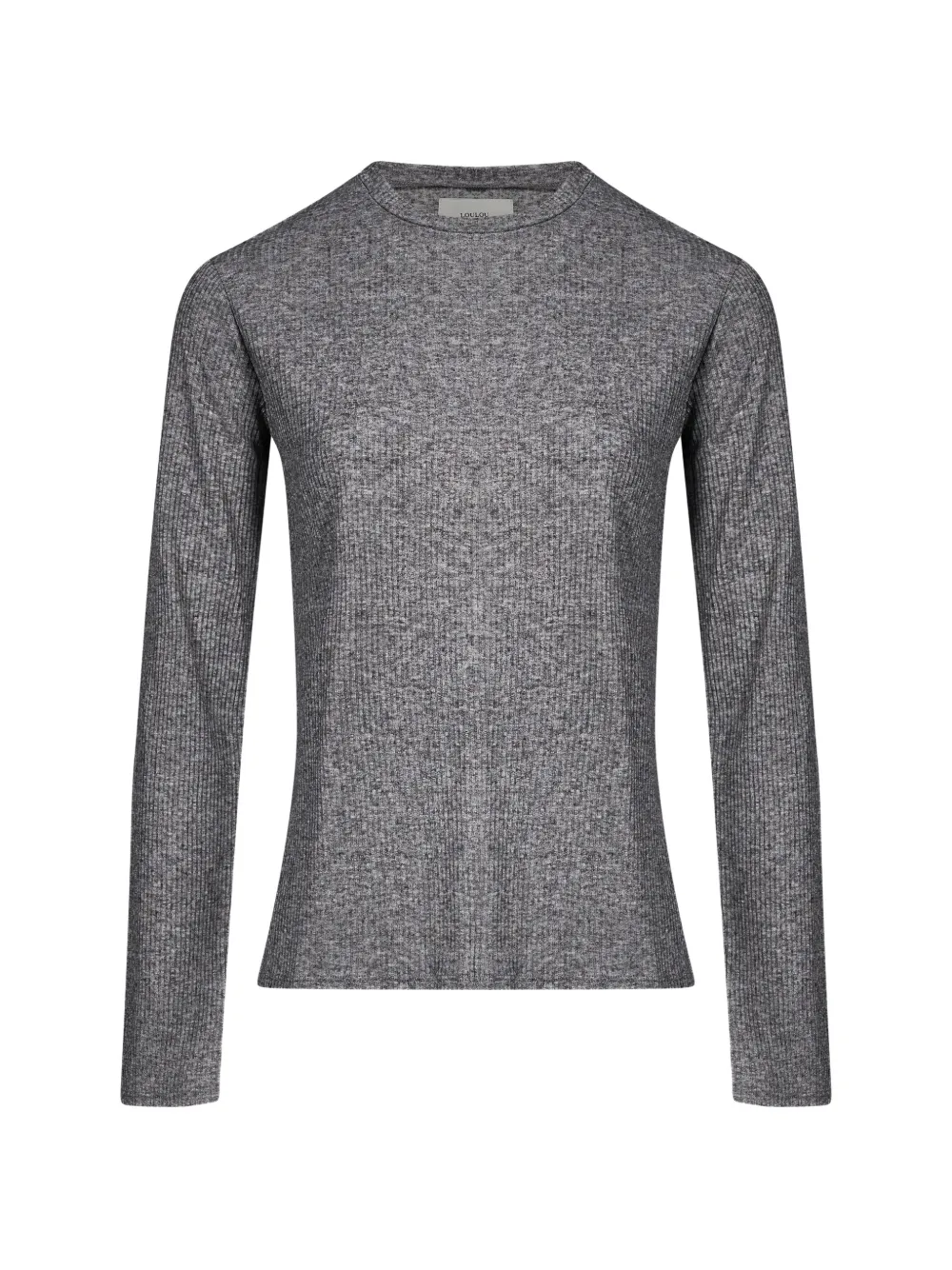 LouLou de Saison Ortigia ribbed-knit sweater Grijs
