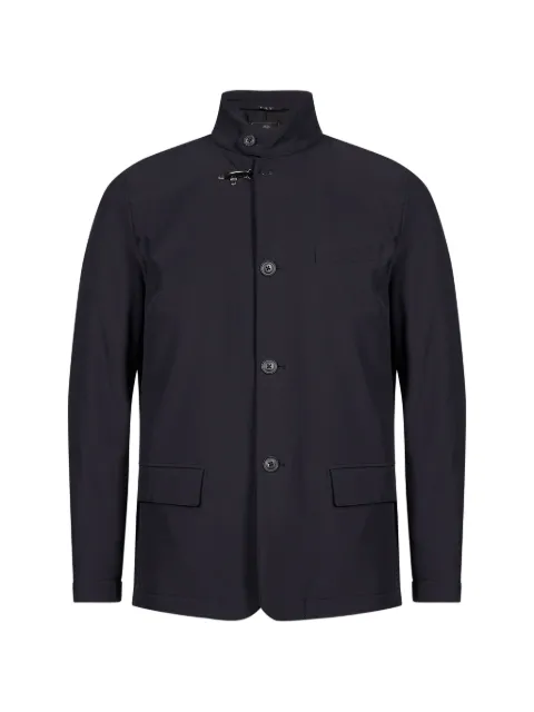 Fay hook-fastening high-neck jacket 