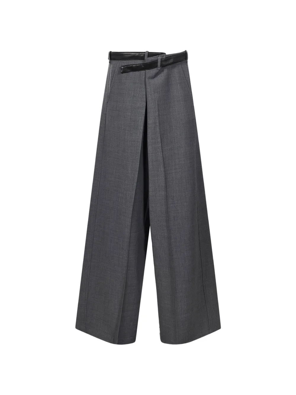 DARKPARK Gaia belted palazzo pants - Grau