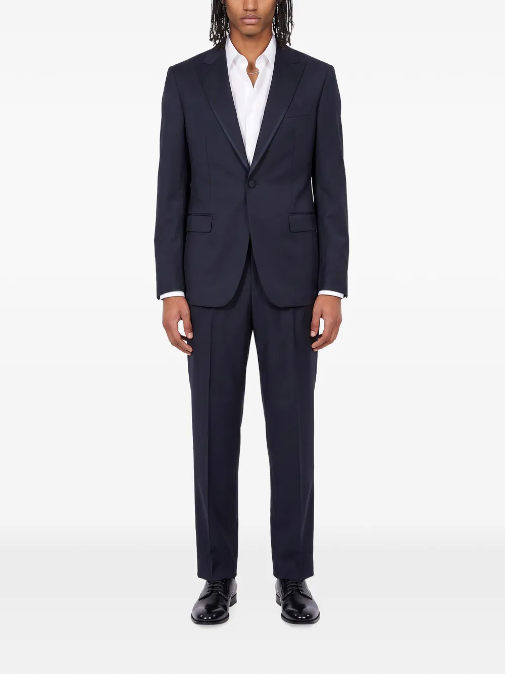 Costumein Alain Luras pantalon met persvouw Blauw