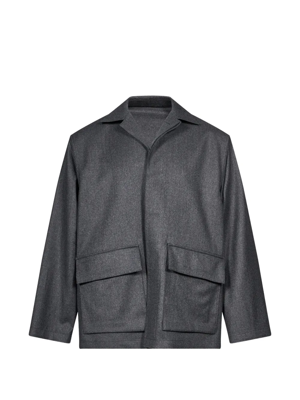 Caruso flap-pocket jacket - Gris Caruso flap-pocket jacket - Gris