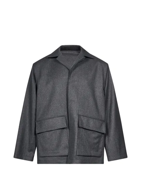 Caruso flap-pocket jacket
