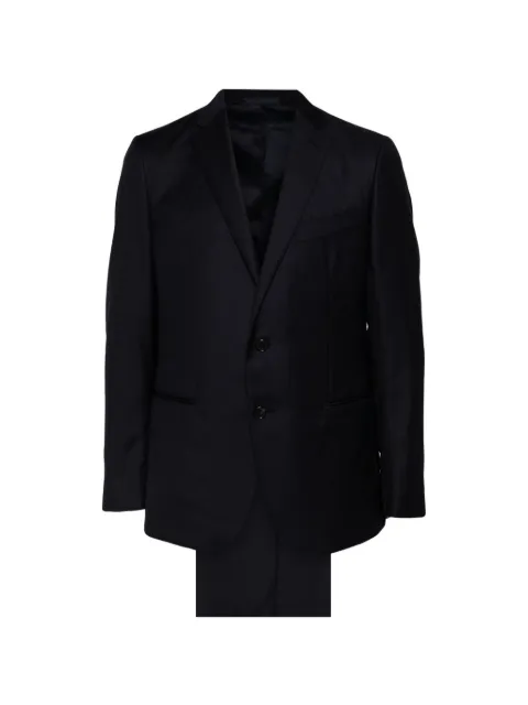 Caruso notched-lapel single-breasted suit