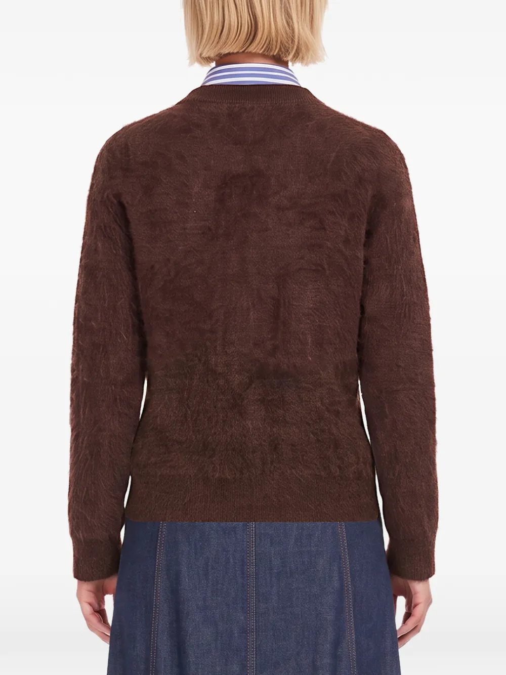 Gotha Kasjmier vest Bruin