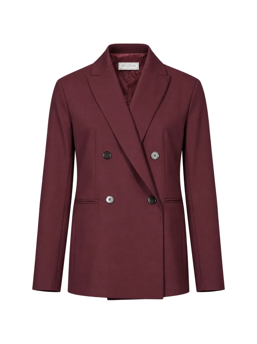 Antonelli double-breasted blazer - Rosso