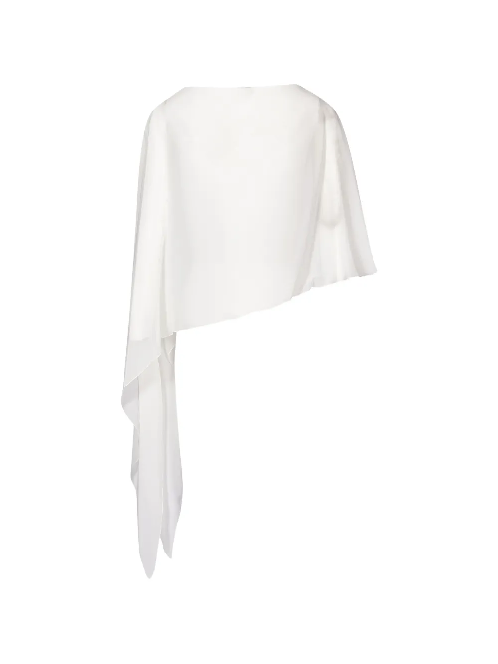 Antonelli asymmetric draped poncho